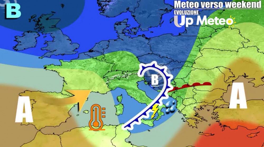 Meteo Italia: altro forte maltempo, ma dal fine settimana repentino cambio di rotta