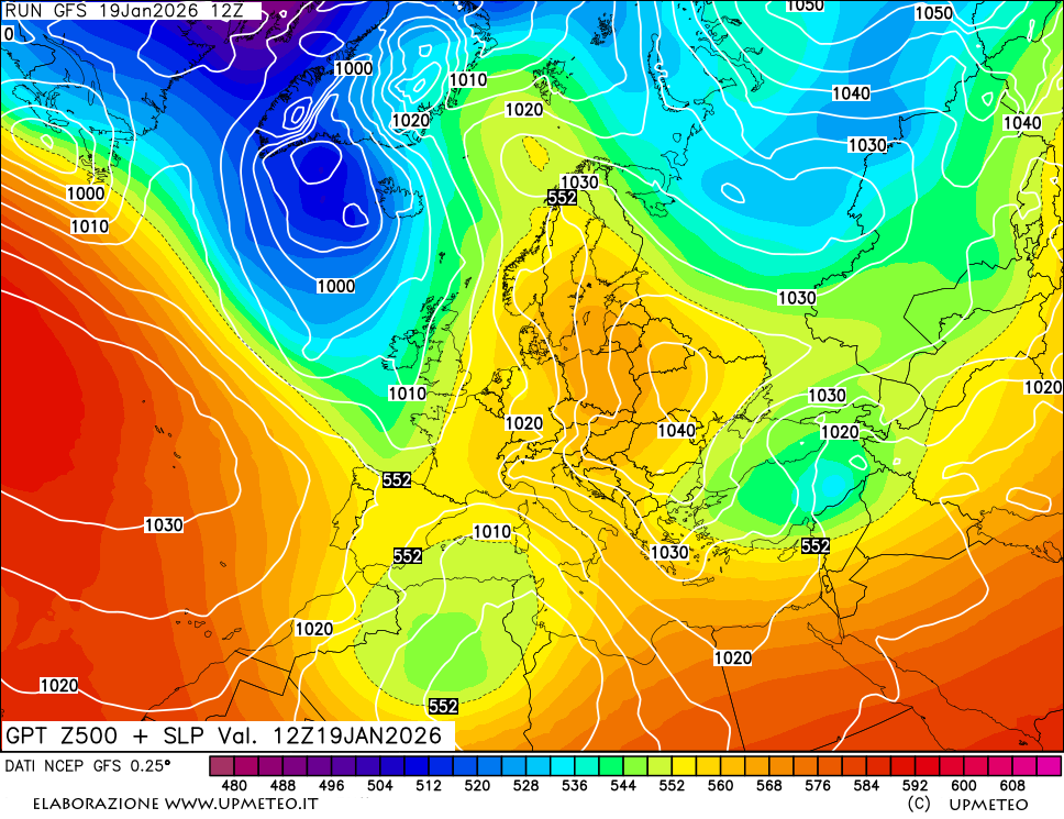 Temperature al suolo