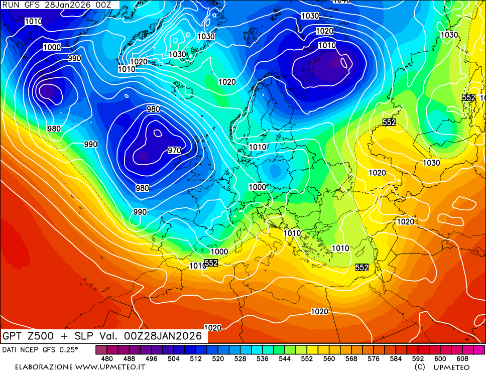 Temperature al suolo
