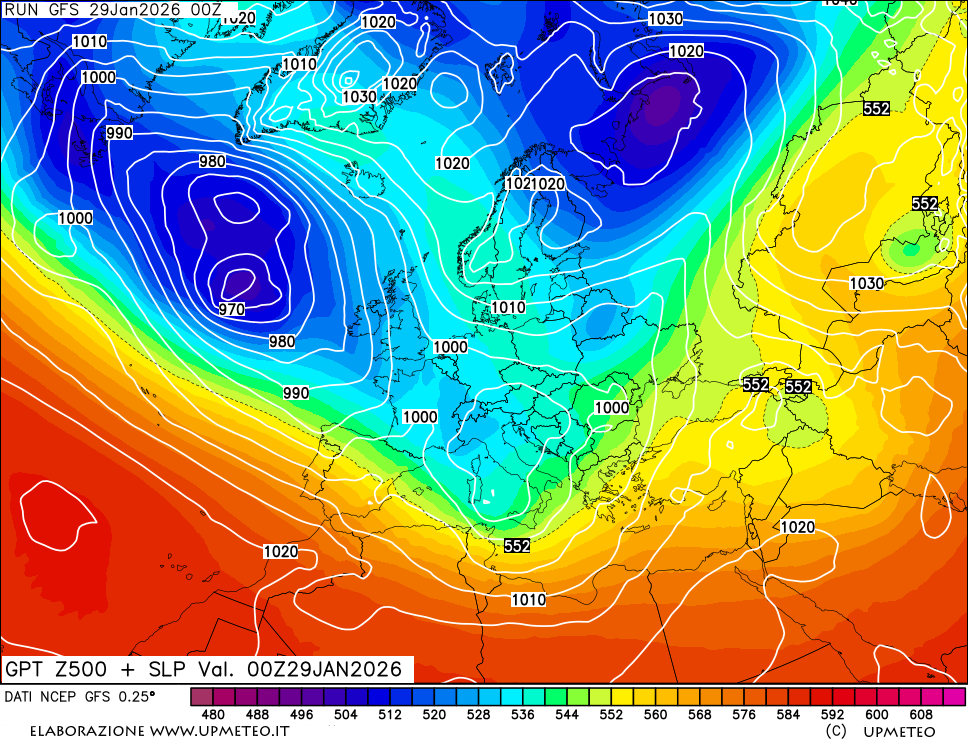 Temperature al suolo