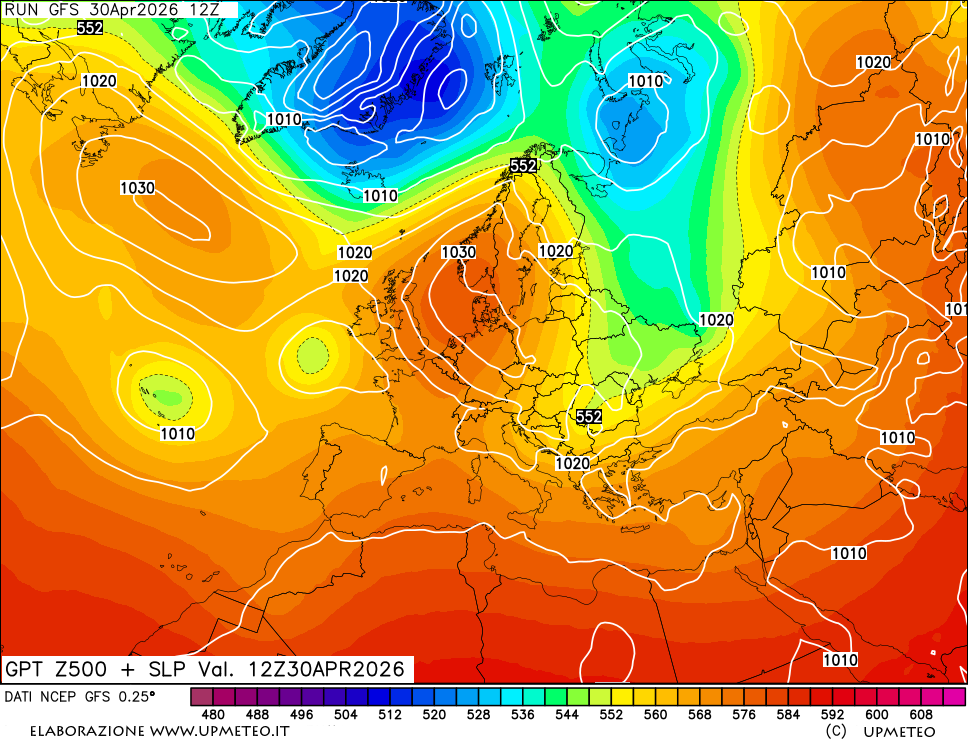 Temperature al suolo