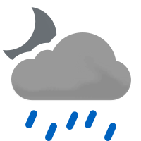 Heavyrainshowers night